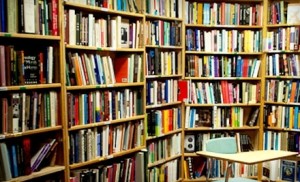 Green Apple Books' Granny Smith room